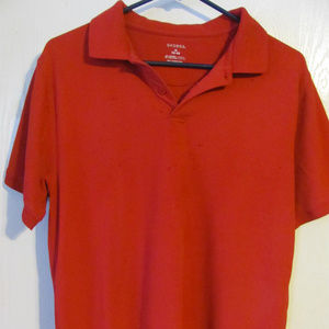Men's Red George Uniform Polo Shirt (Medium 38/40)